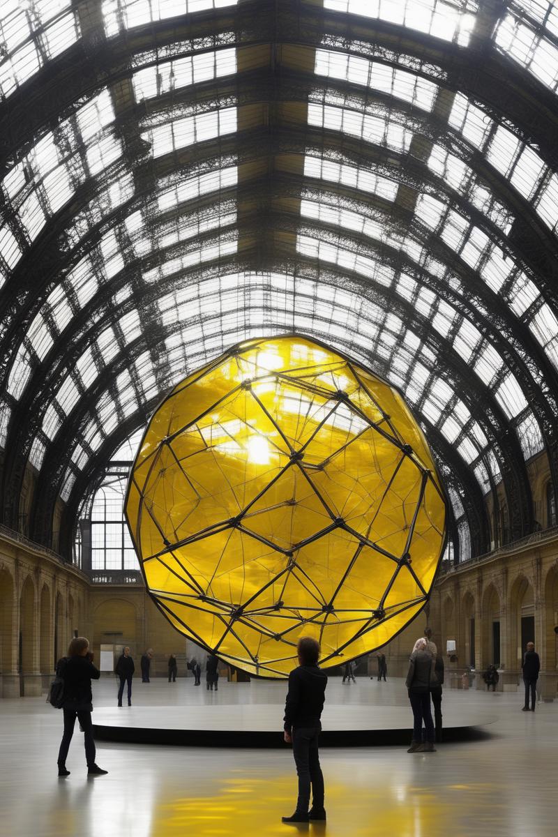 00227-1468787965-_lora_Olafur Eliasson Style_1_Olafur Eliasson Style - moderne salle des pas-perdus de la gare de jeumont avec des installations.png